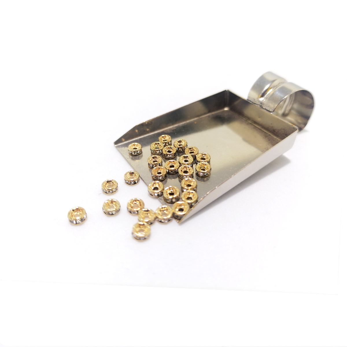 Decor inel nickelfree cu strass